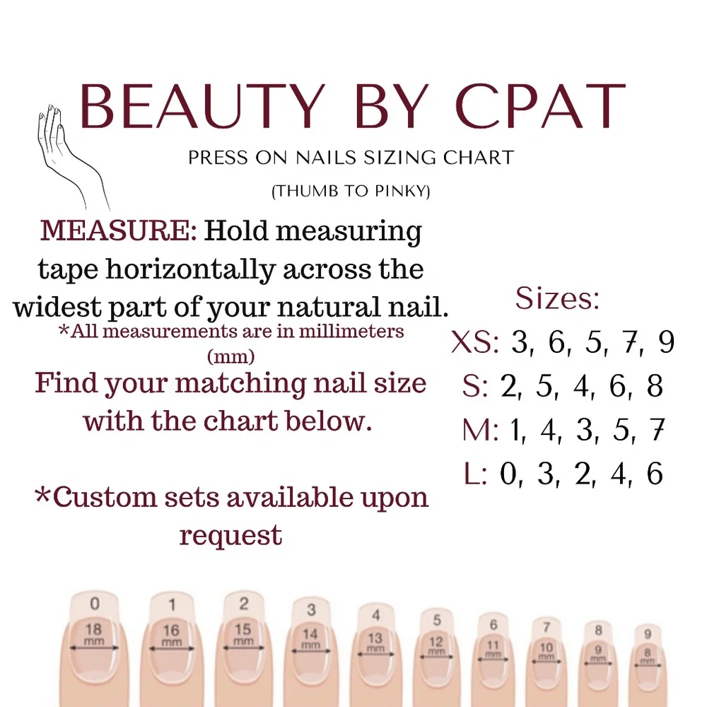 CHOOSE YOUR COLOUR HANDMADE LUXURY PRESS ON NAILS - Picture 3 of 13